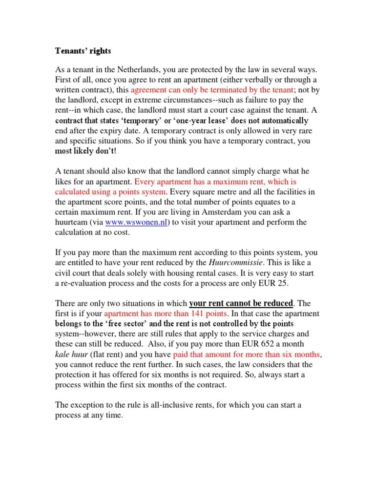 Rent House Rules Renting Leasehold Estate