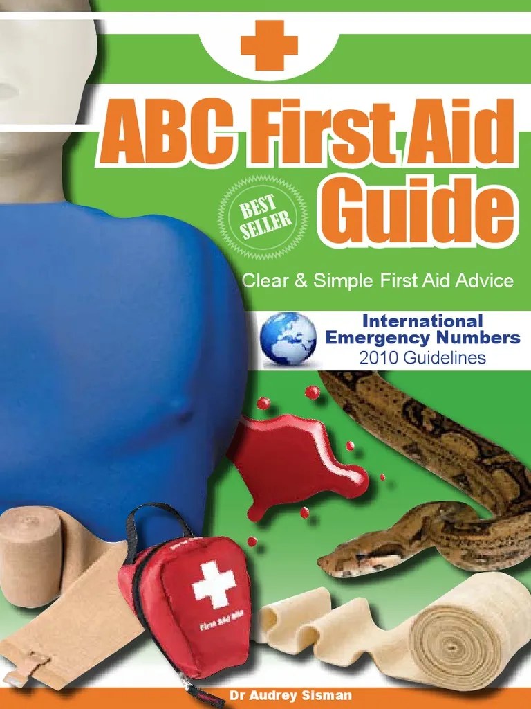 ABC First Aid Guide Cardiopulmonary Resuscitation Cardiac Arrest