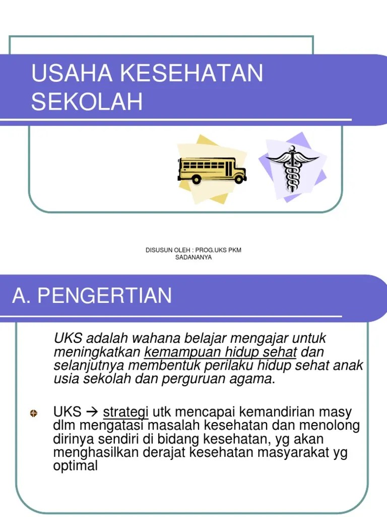 MATERI UKS