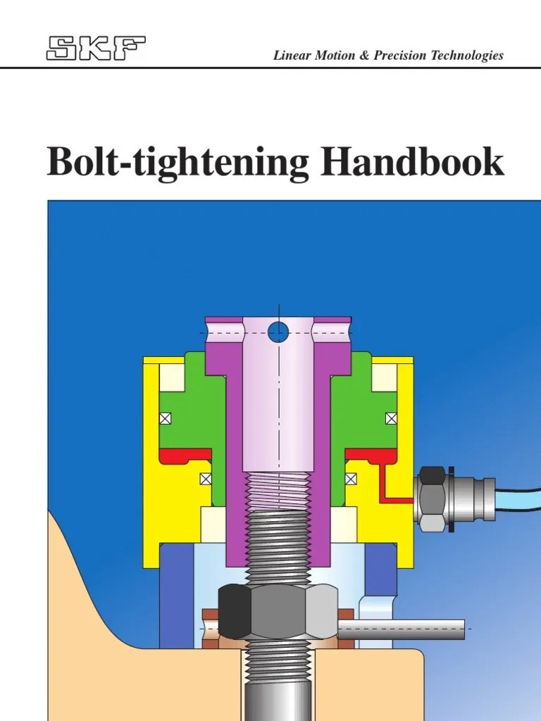 SKF BoltTightening Handbook Nut (Hardware) Screw