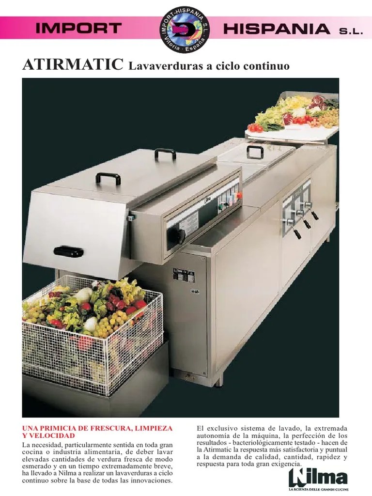 Atirmatic Nilma PDF Vegetales Agua