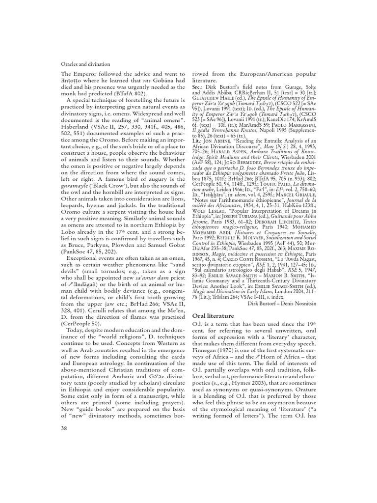 ethiopia litterature Oral Tradition Poetry