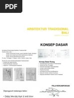 Arsitektur Bali - Konsepsi Sanga Mandala Dan Tri Mandala | PDF