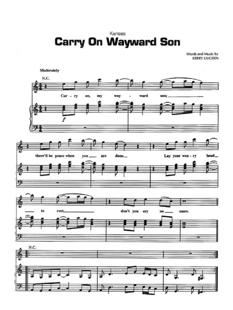 Kansas Carry on My Wayward Son