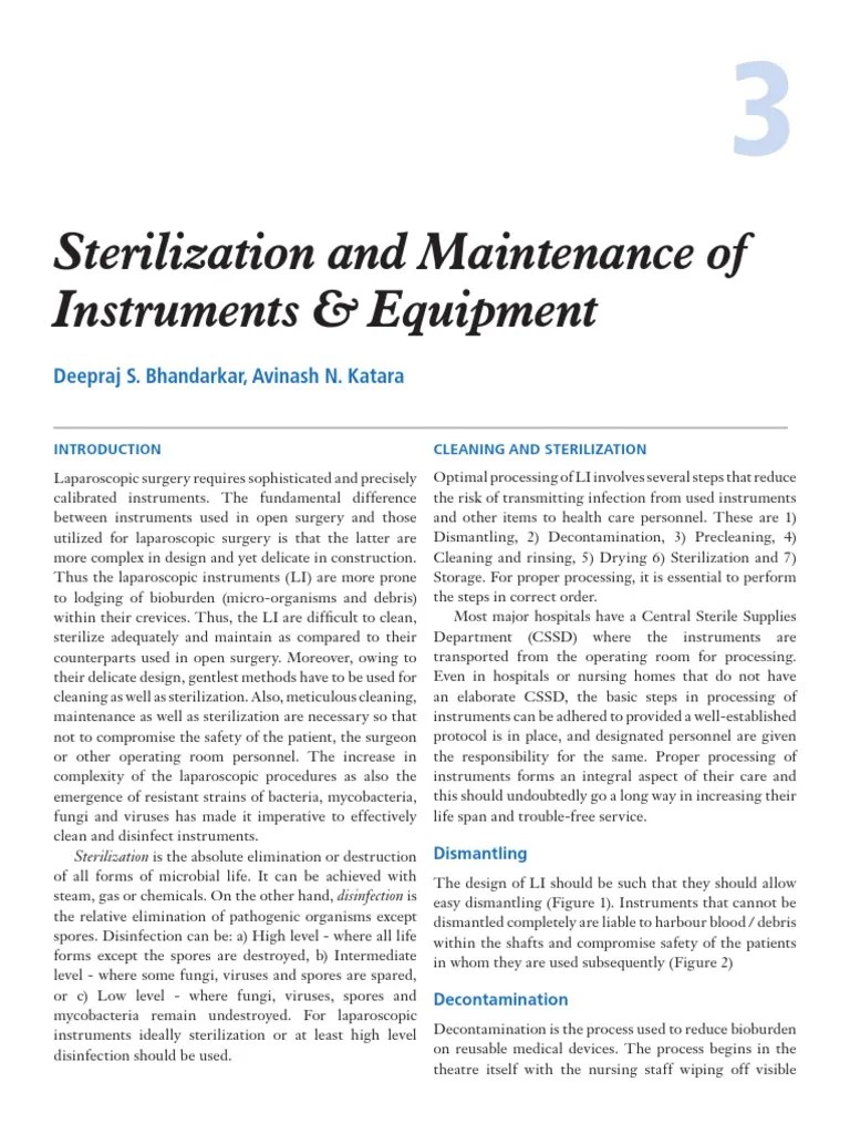 Sterilization.pdf Sterilization (Microbiology) Disinfectant