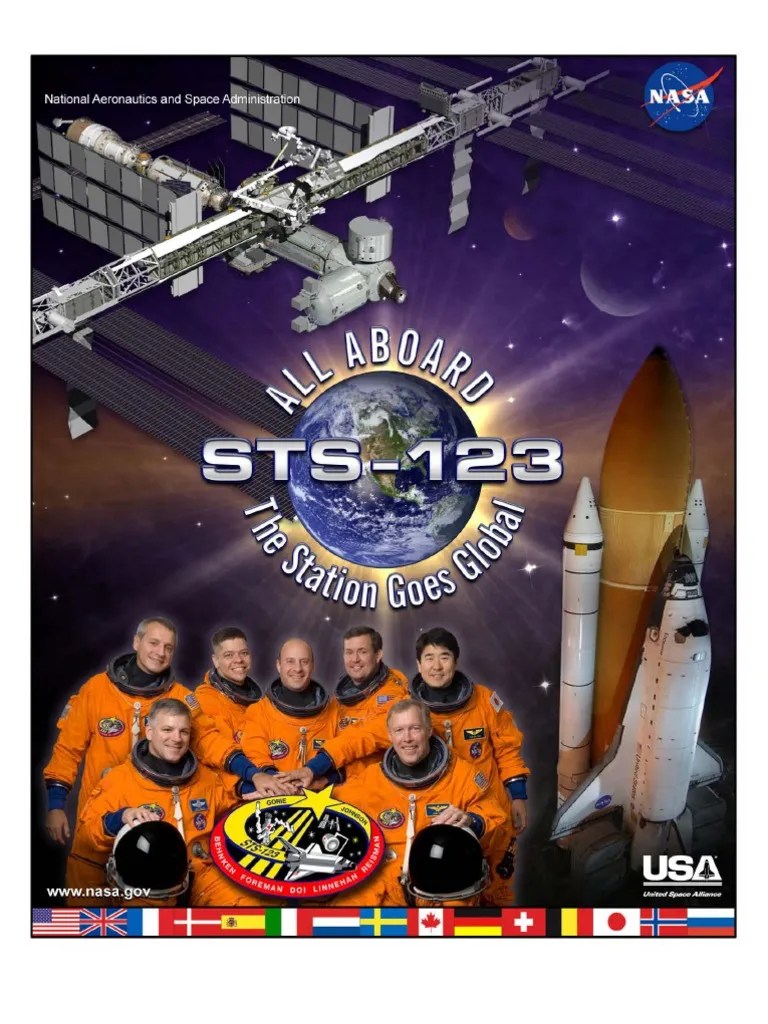 NASA Space Shuttle STS123 Press Kit