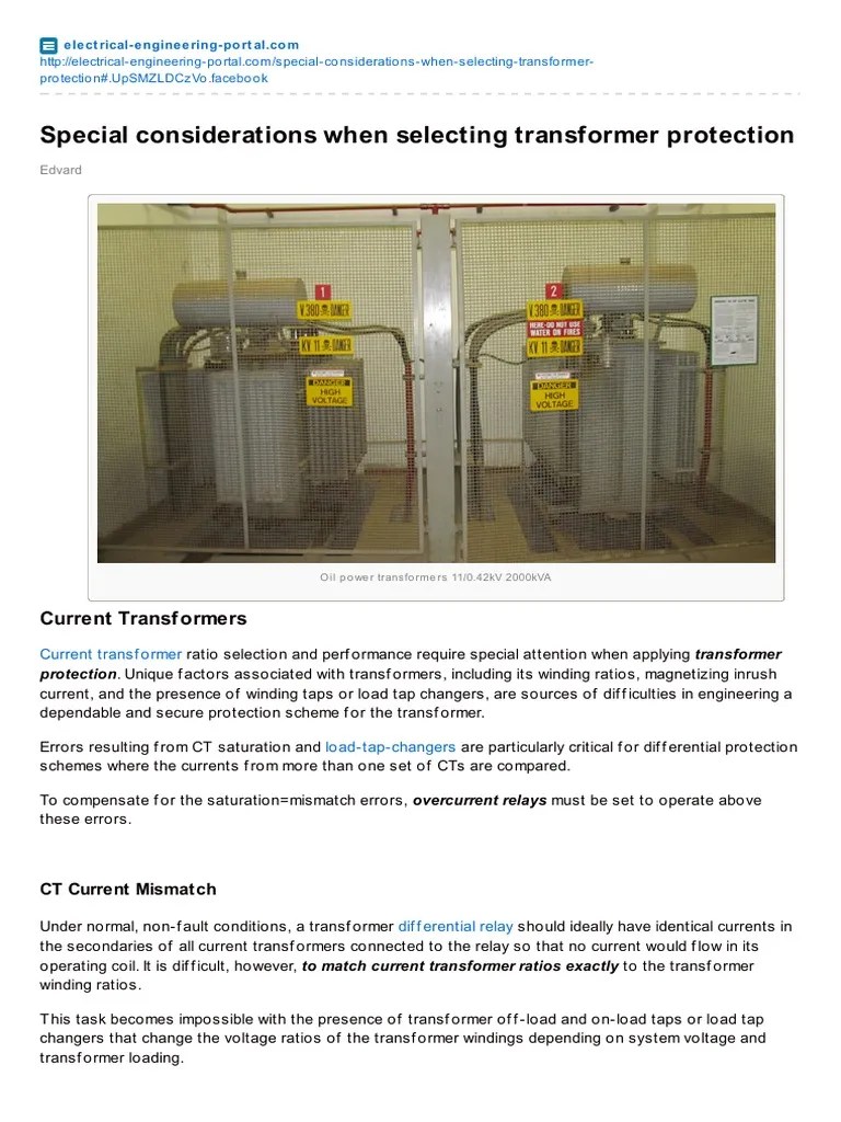 Considerations When Selecting