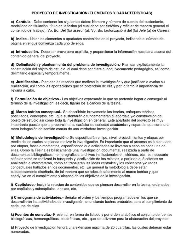 Caracteristicas y Partes de Una Tesina TeorÃ­a de la justificaciÃ³n