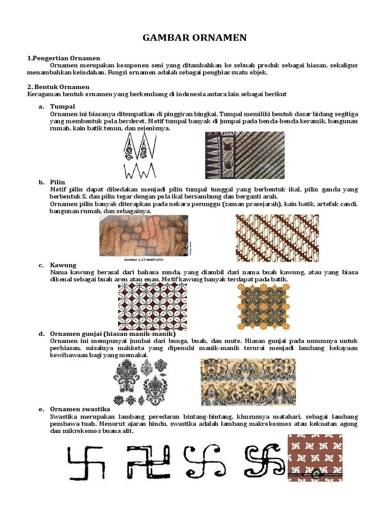 Gambar Ornamen | PDF
