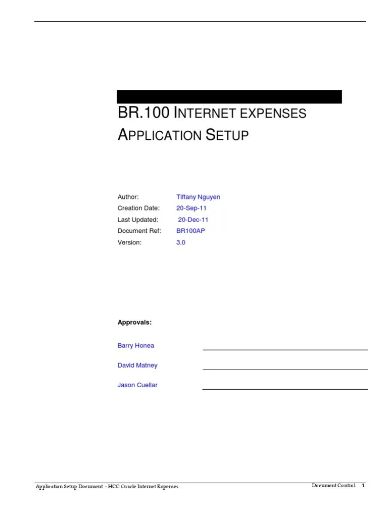 AP Define Expense Report Templates Document outlines steps for configuring expense report