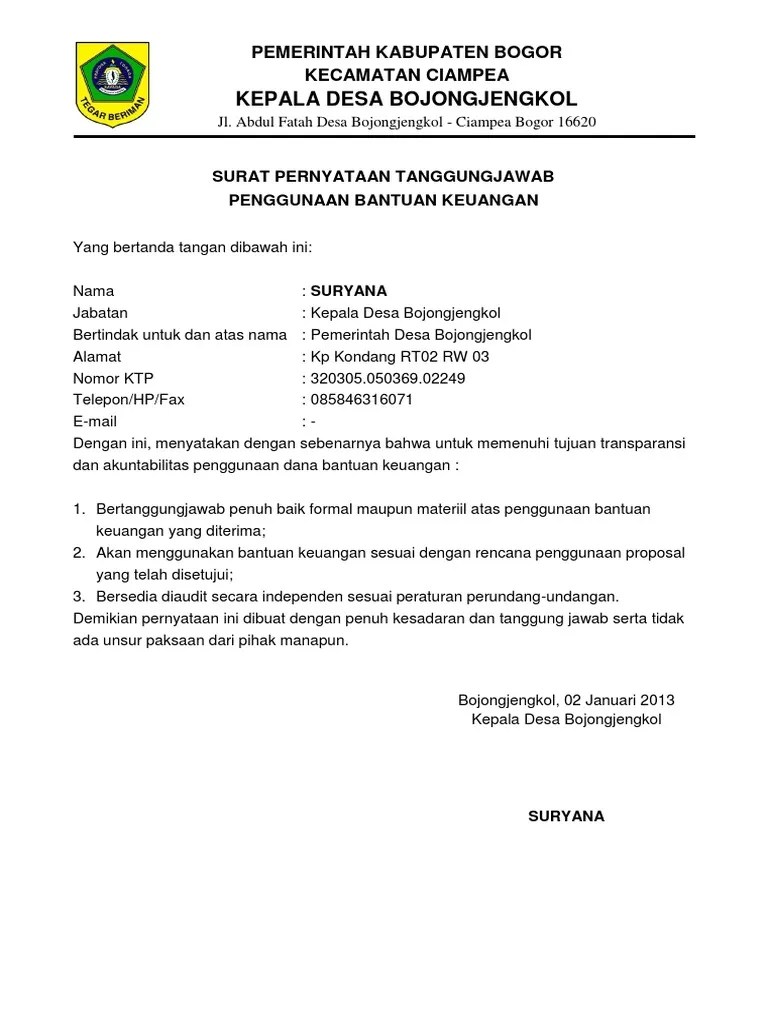 Contoh Proposal Pembangunan Jalan Desa bonus