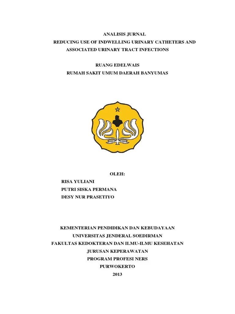 analisis jurnal kateter