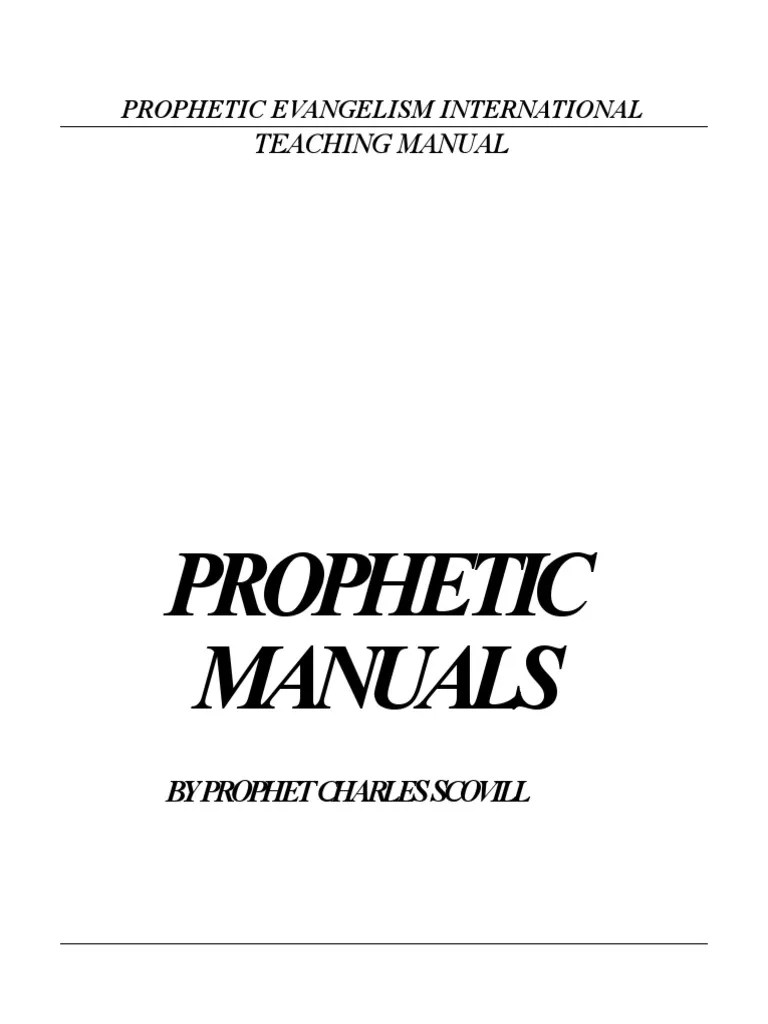 Manuals Prophecy Revelation (Latter Day Saints)