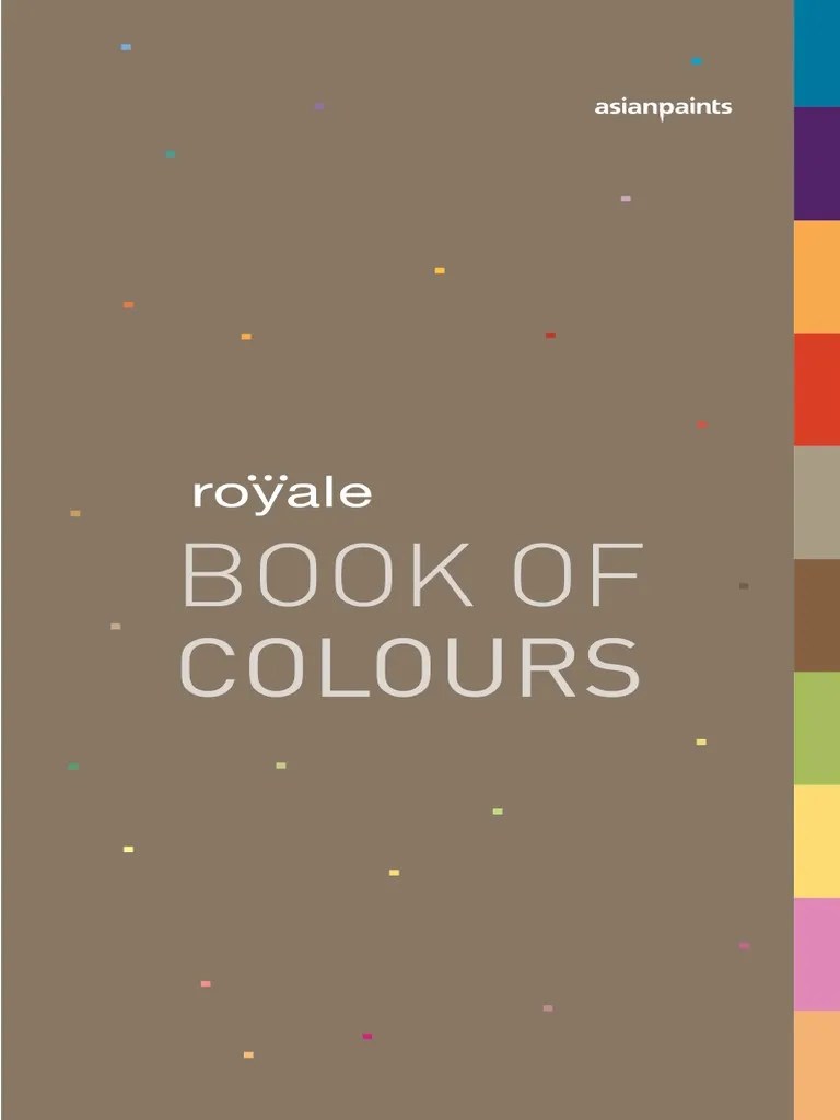 asian paints royalee book of colors