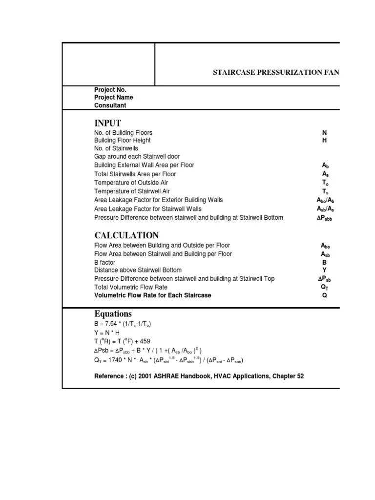 FireSmoke Control Stair Pressurization Stairs Hvac