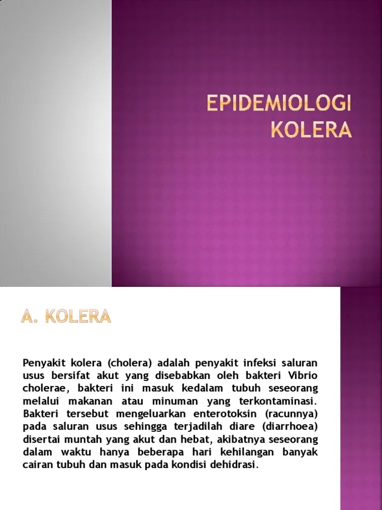 Kolera | PDF