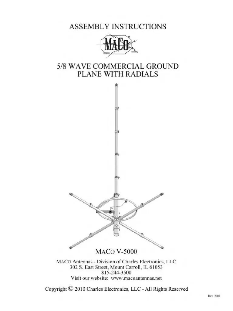 Maco V5000 | PDF | Nut (Hardware) | Screw
