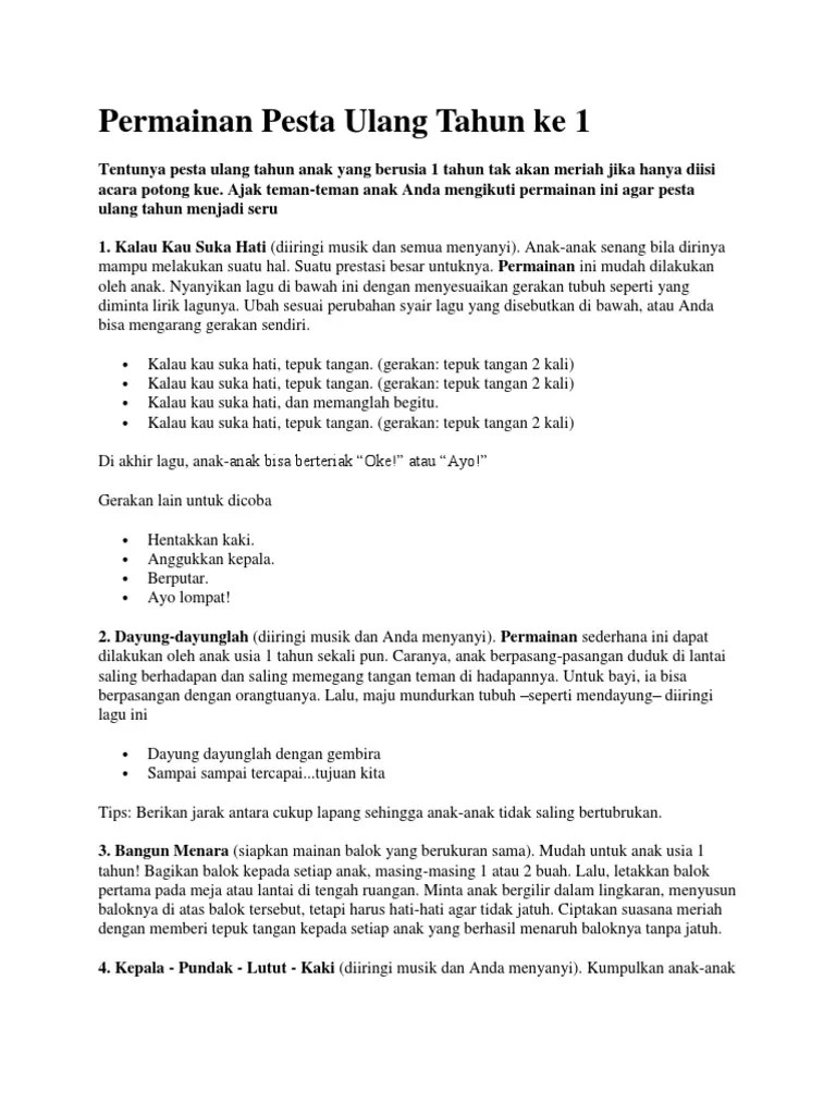 Contoh Naskah Pidato Acara Ulang Tahun – Coretan