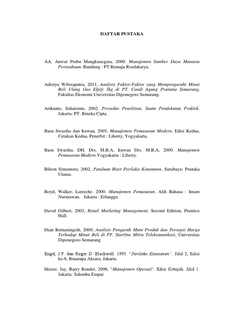 daftar pustaka