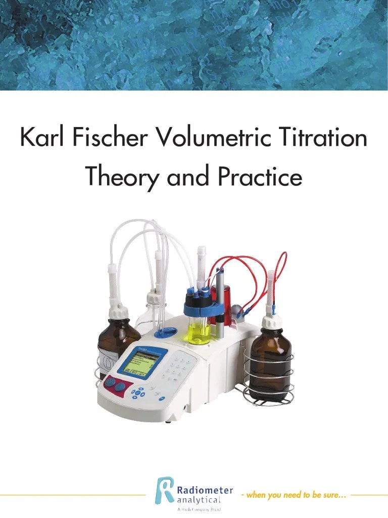 KF Titration 1.pdf Titration Ph