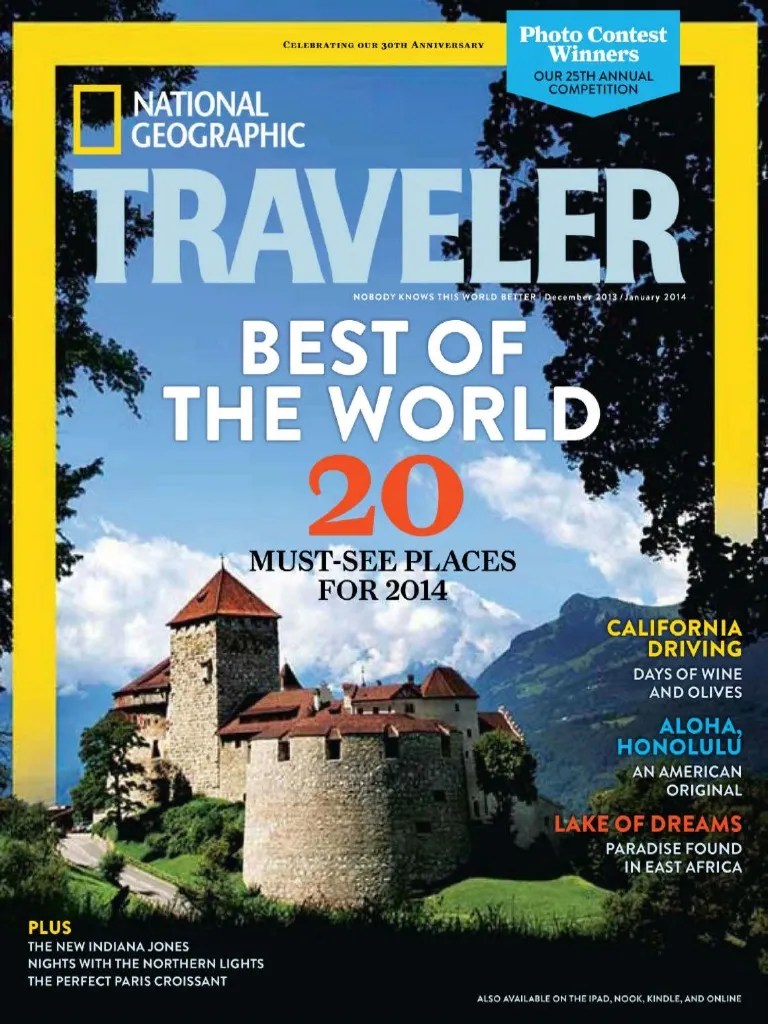 National Geographic Traveler January 2014 USA