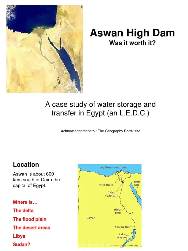 Aswan High Dam Map Of Africa aswan high dam Dam Reservoir