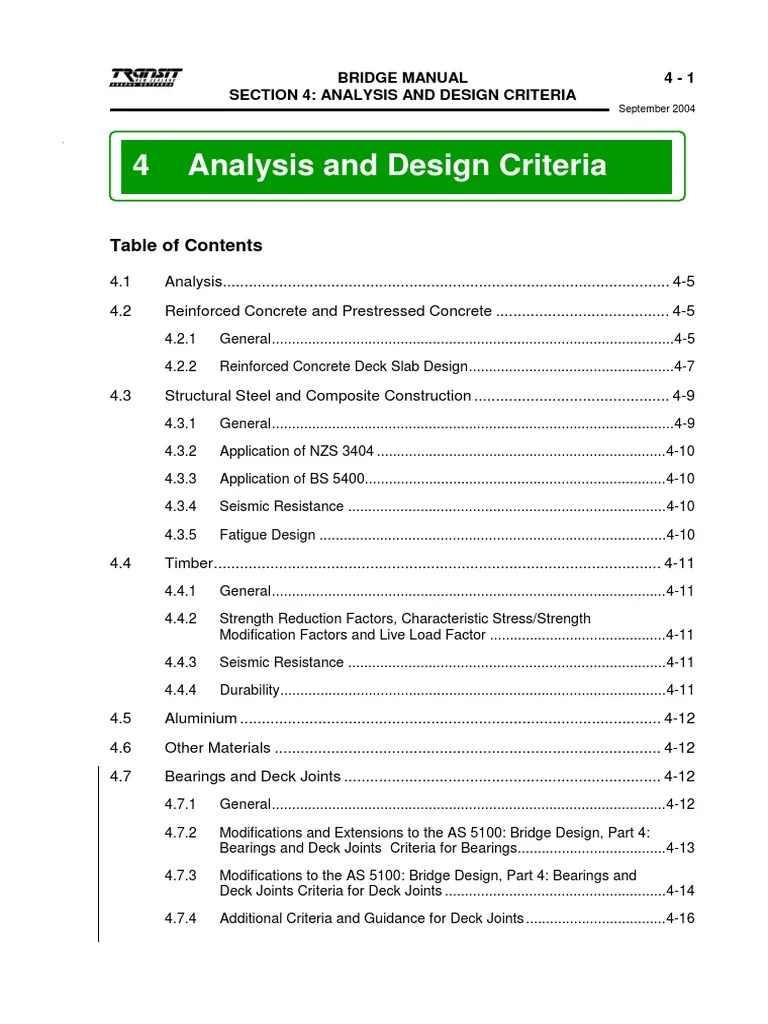 Manual For Bridge Evaluation