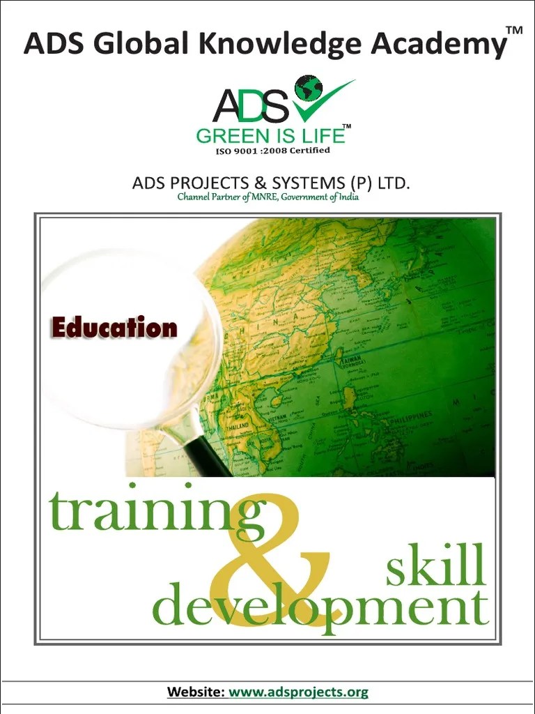 Brochure ADS Global Knowledge Academy PDF Solar Power Photovoltaics