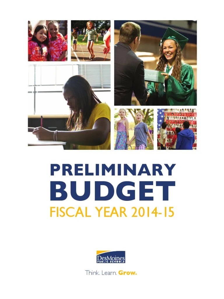 Des Moines Public Schools Staff Calendar 2024-25 The preliminary budget of Des Moines Public Schools for FY 201415