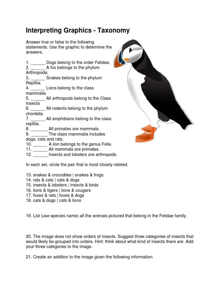 Interpreting GraphicsTaxonomy