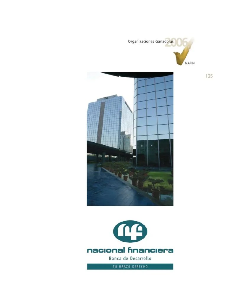 Nacional Financiera SNC PNC 2006