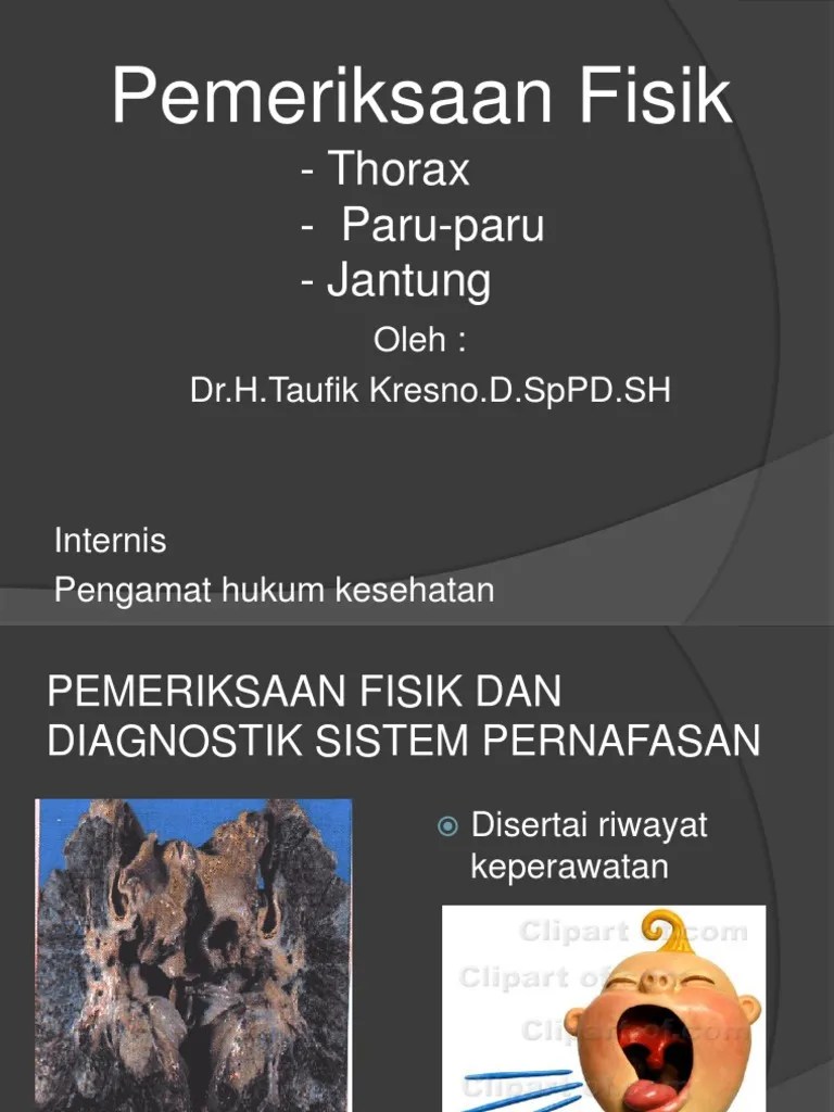 Pemeriksaan Fisik Sistem Pernafasan PDF