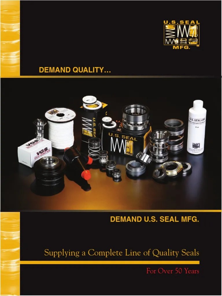 US Seal Mfg Catalog 1010