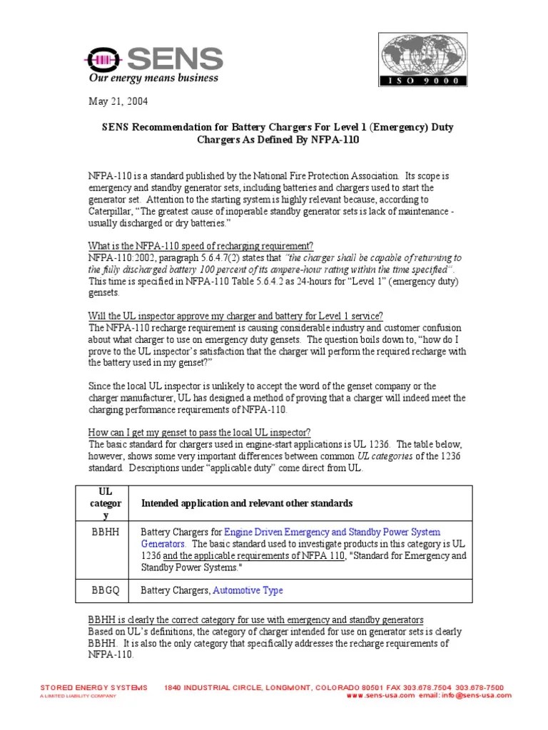 Charger UL Standards | PDF | Battery Charger | Battery (Electricity)