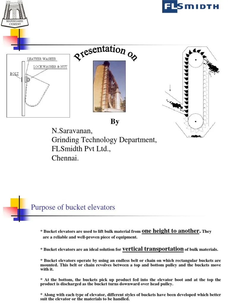 Belt Bucket Elevator Design PDF Belt (Mechanical) Transmission