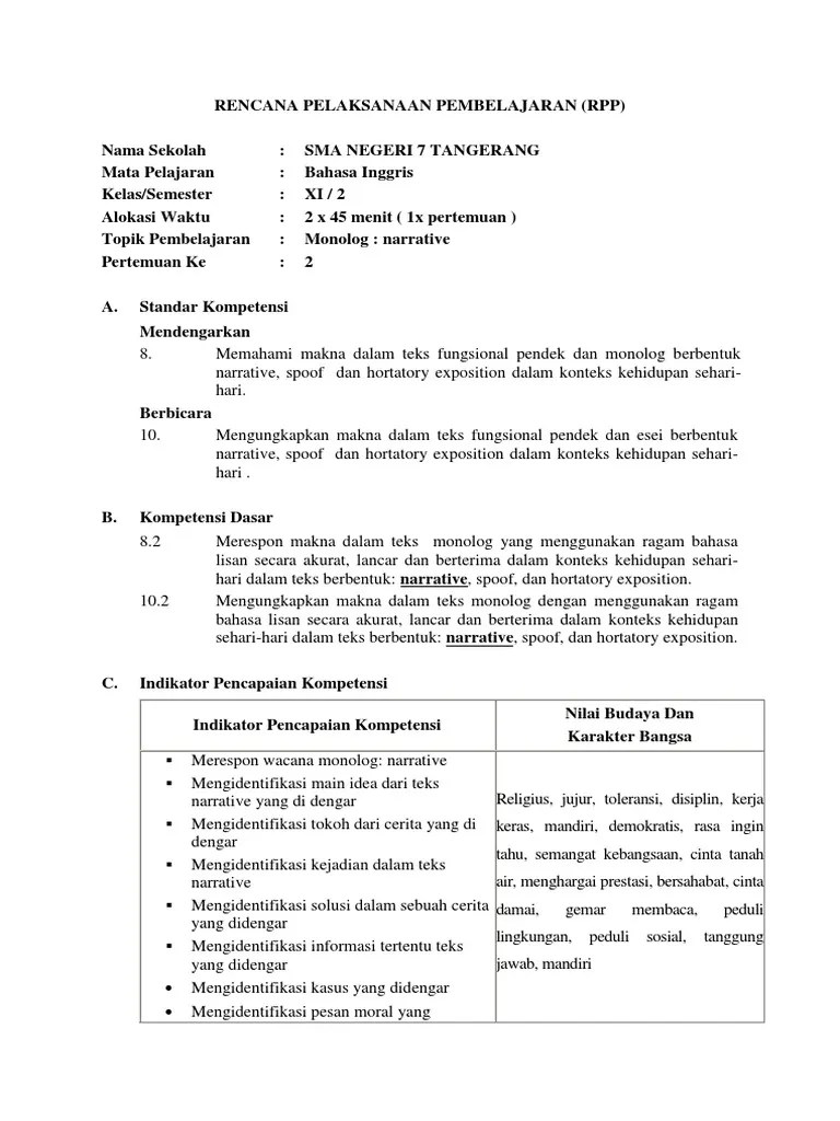 Contoh Teks Monolog Dalam Bahasa Inggris Berbagi Teks Penting