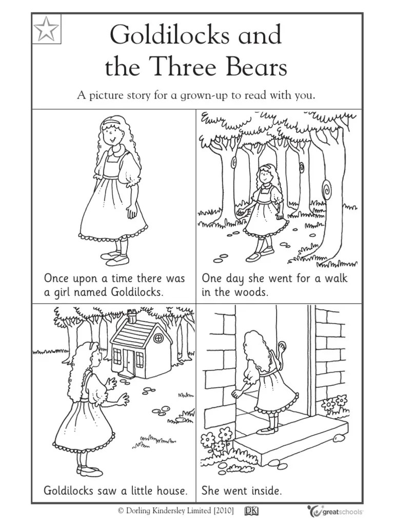 Unit 8 Goldilocks and the Three Bears Goldilocks And The Three