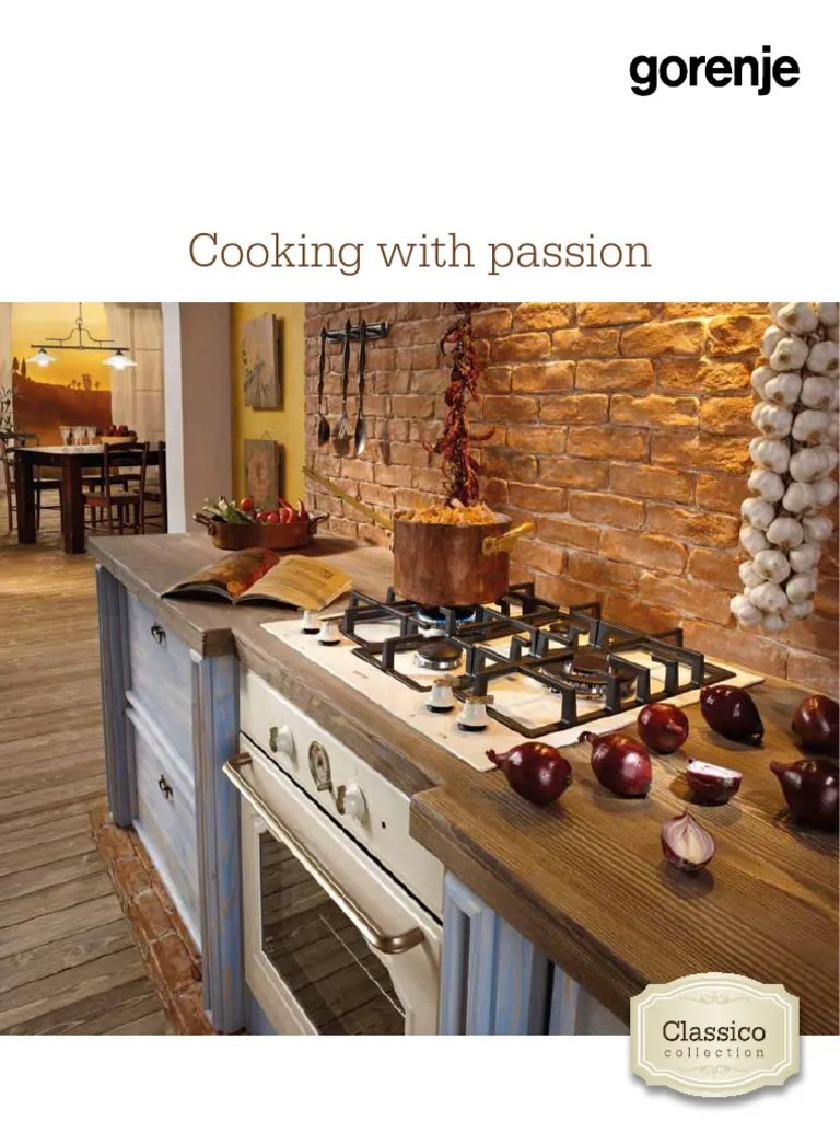 Gorenje Classico collection Kitchen Stove Cookware And Bakeware