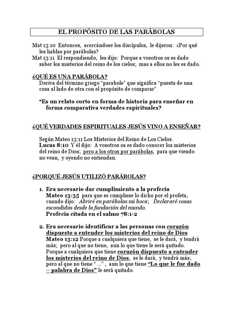16_02_2014_PROPOSITO DE LAS PARABOLAS.docx Parábolas de Jesús