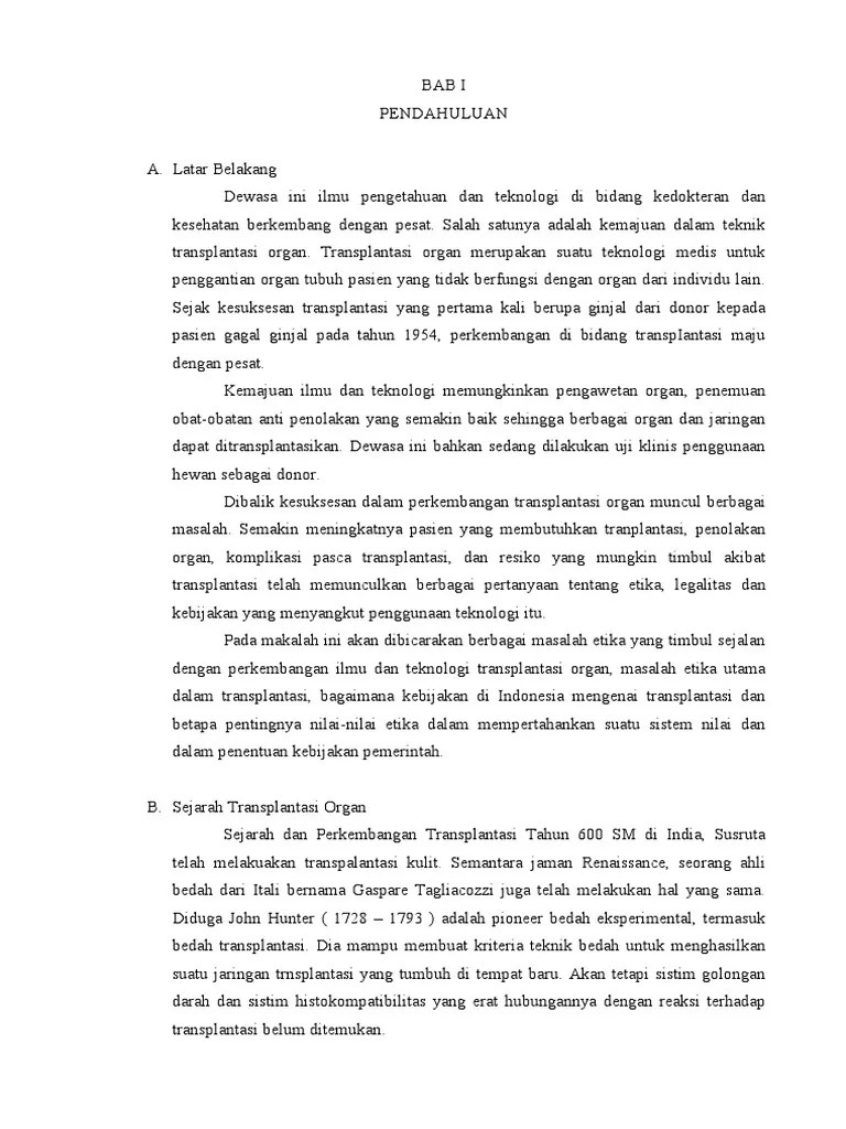 Makalah Legal Etik Transplantasi Organ.doc