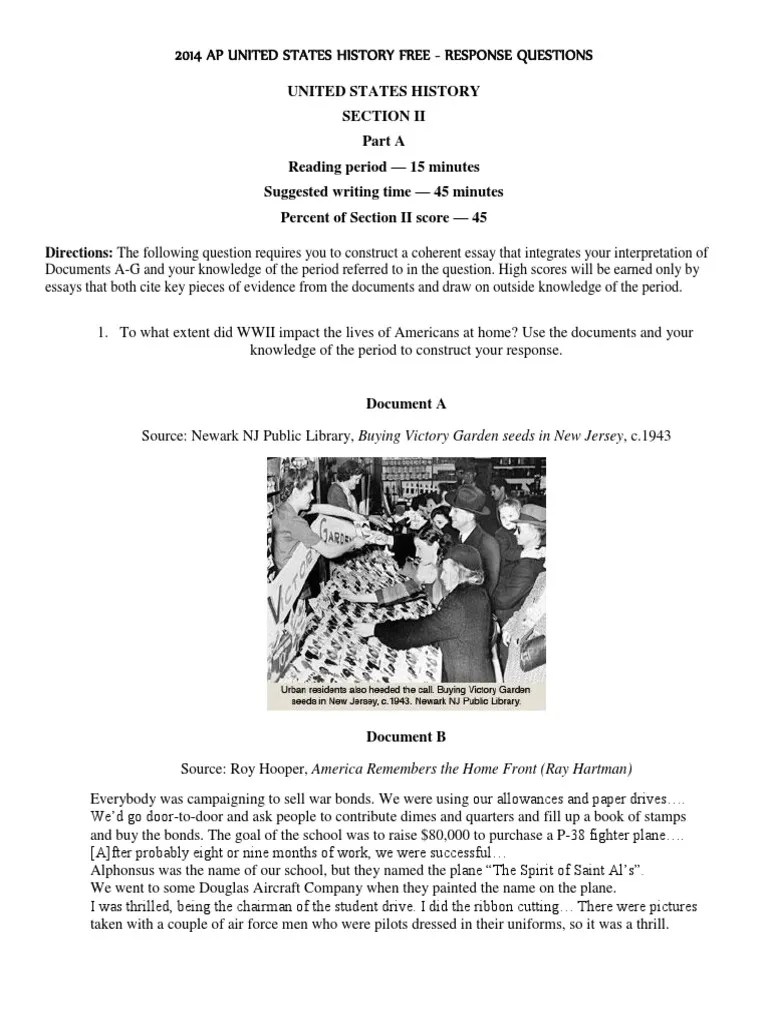 DBQ Project | PDF | Rationing | The United States