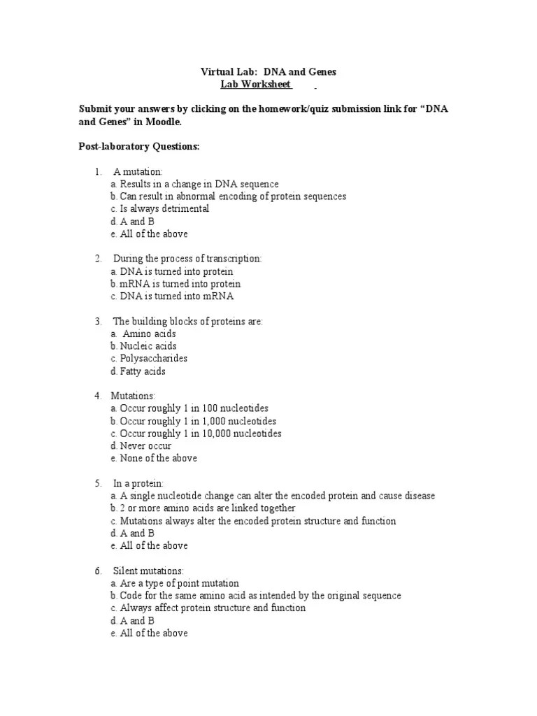Transgenic Fly Virtual Lab Worksheet Printable Word Searches