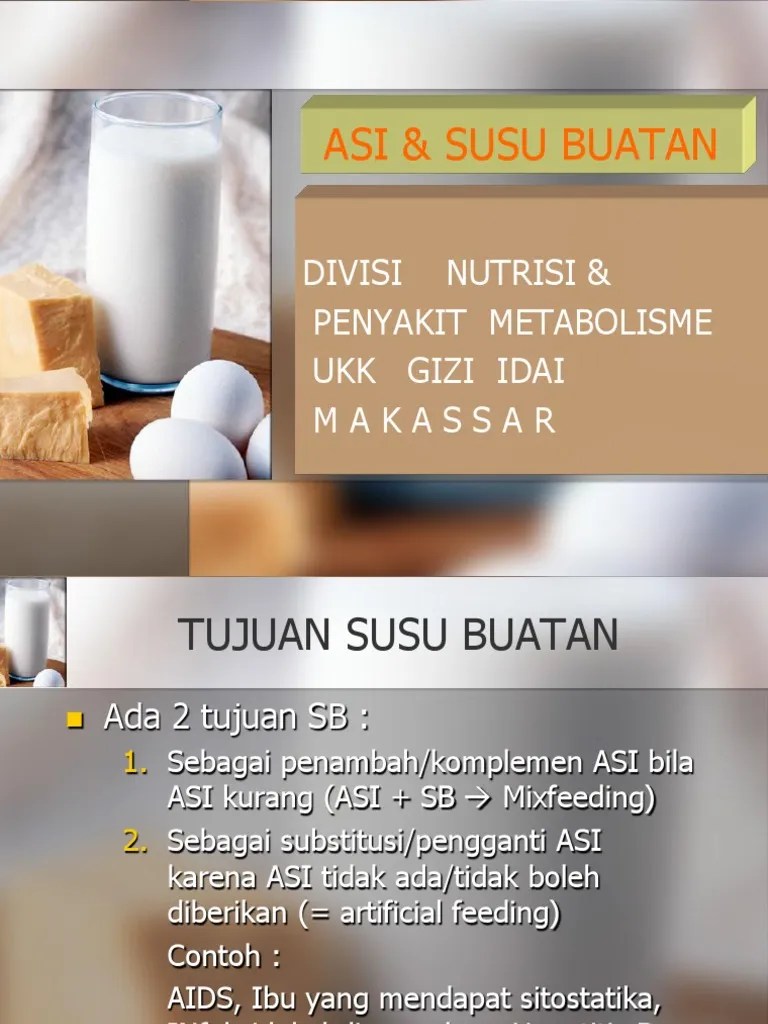 Asi Dan Susu Formula | PDF