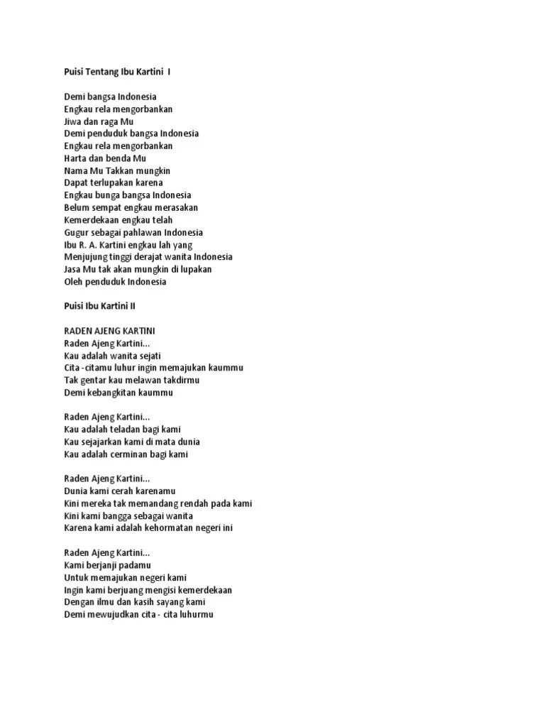 Puisi Tentang Ibu Untuk Anak Sd – Dengan