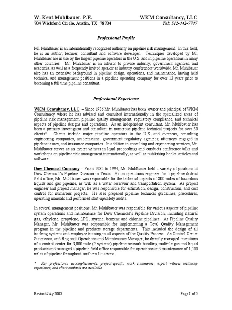 Muhlbauer Book PDF Pipeline Transport Risk Management