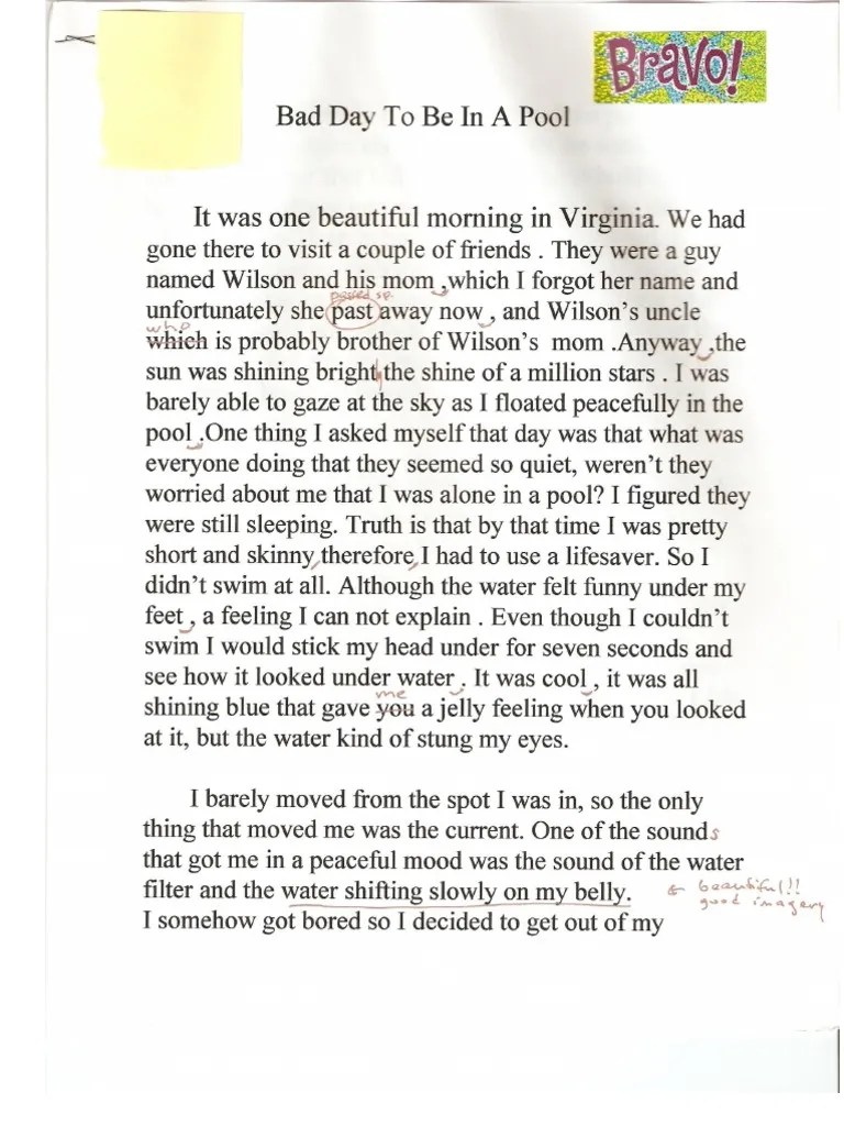 Memoir - Good Example | PDF