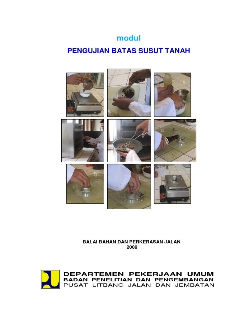4.Pengujian Batas Susut Tanah