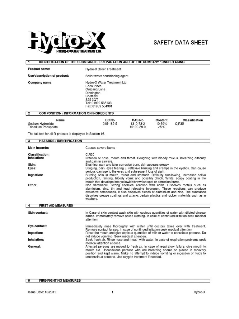 Hydro X Boiler Treatment Sodium Hydroxide (123 views)