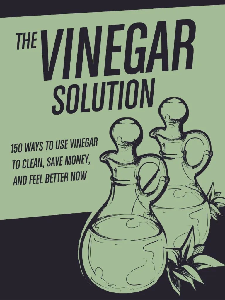 The Vinegar Solution Vinegar Nature