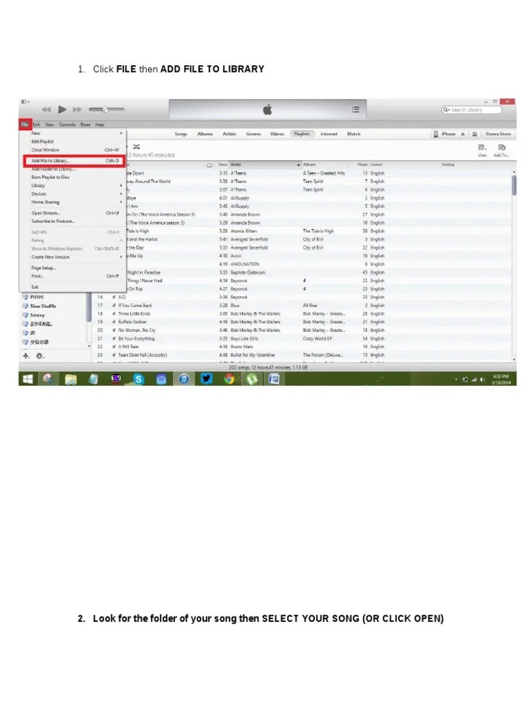 How To Add Song On Itunes PDF